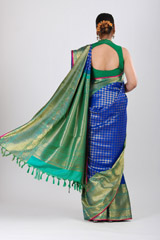 Blue And Green  Kanjeevaram Sareeuntitled (10 of 10)